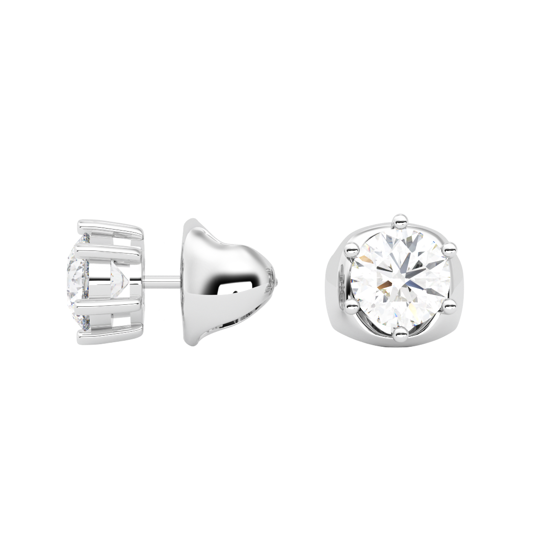 Fleur Magnificence Diamond Earrings